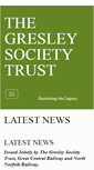 Mobile Screenshot of gresley.org